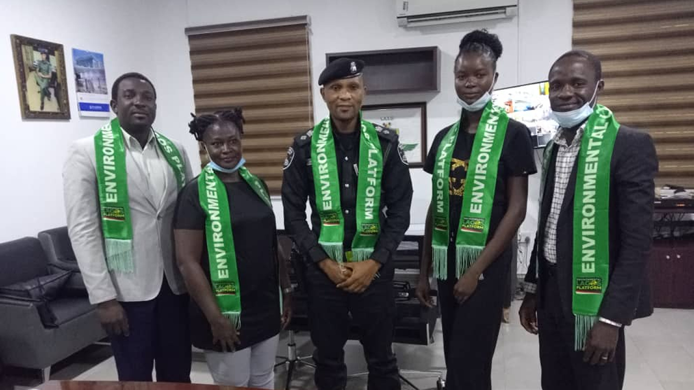 ELP Visit to Chairman, Lagos State Environmental and Special Offences Unit (Task Force)