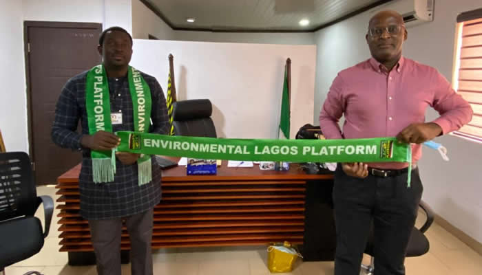 ELP Visit to Director, Lagos State Vehicle Inspection Services