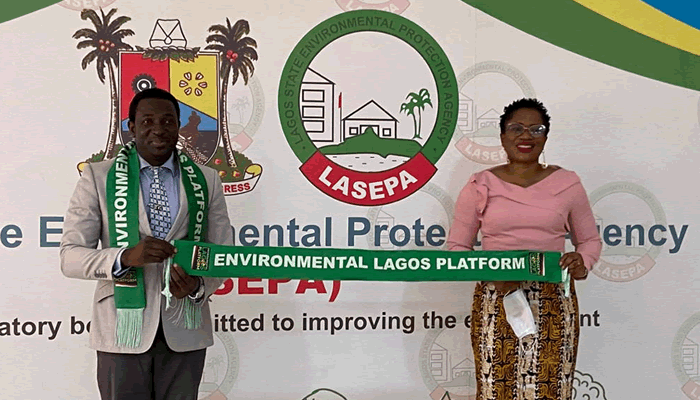 ELP’s Visit to General Manager, Lagos State Environmental Protection Agency