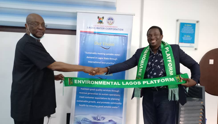 ELP’s  Visit to The Group Managing Director/Chief Executive Officer; Lagos Water Corporation