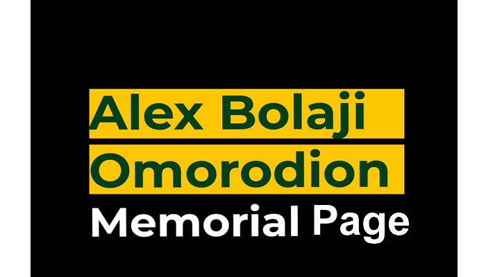 Share your thoughts on Late Alex Omorodion