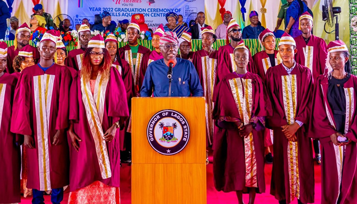 Two grandmas, 4,590 others complete Lagos skill acquisition training